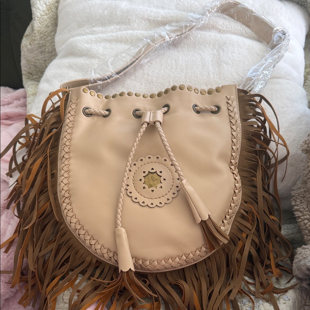 BRAND NEW PURSE FROM VENUS A BOHO FRINGE BAG
